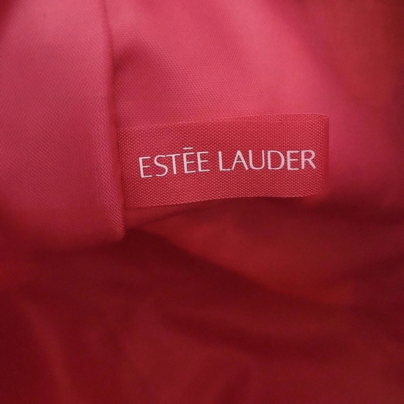 Lilly Pulitzer For Estee Lauder Green Blue Yellow Abstract Floral Zippered Pouch - Picture 6 of 10